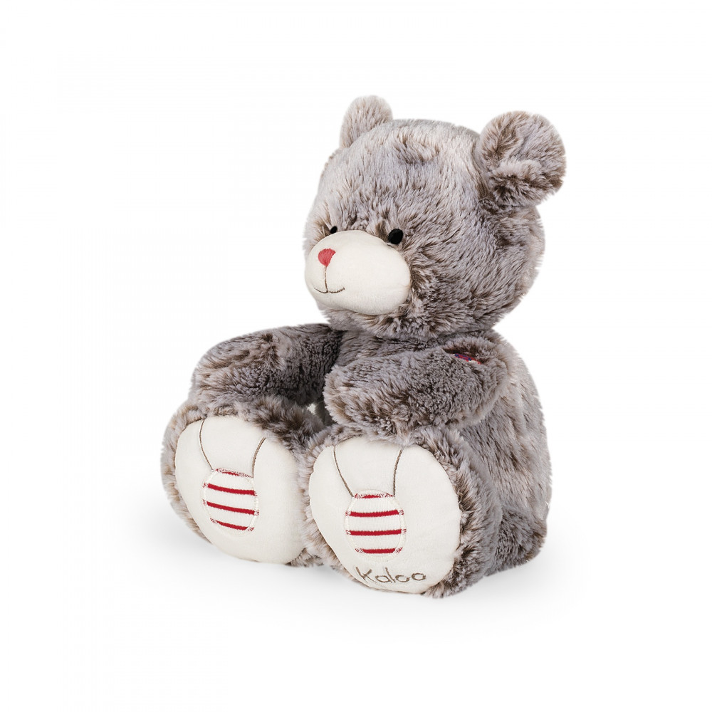 Peluche Ours Gris Prestige Cm