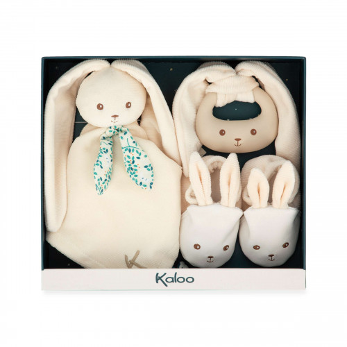 Coffret cadeau de naissance pour bébé, couleur Crème - Lapinoo KALOO