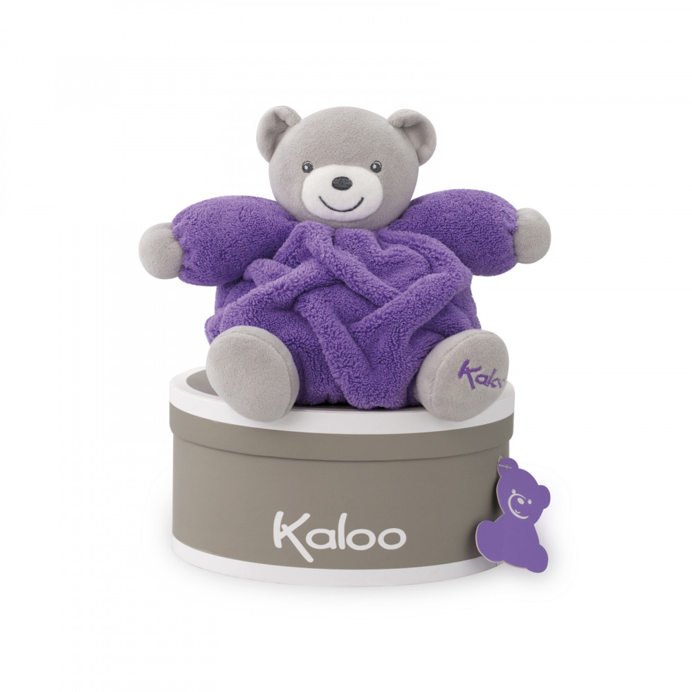 violet teddy bear